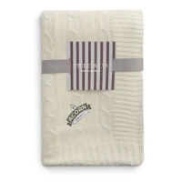 Field & Co.® Cable Knit Sherpa Blanket found in Home & Garden