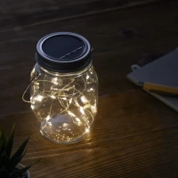 Solar Power Mason Jar Light found in Eco