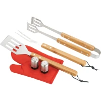 BBQ Now Apron and 7 piece BBQ Set found in Home & Garden