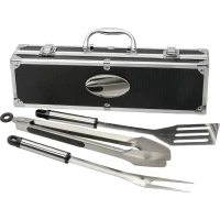 3 Piece BBQ set in Aluminum Case found in Home & Garden