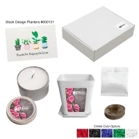 DIY Planter And Candle Gift Set found in Home & Garden
